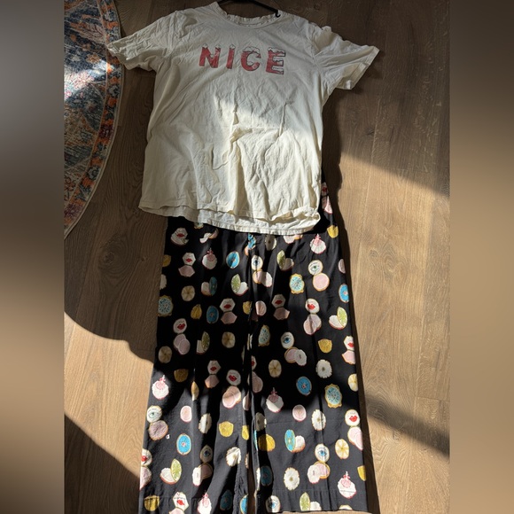 Anthropologie/ Mauve Collette pants with fun pattern - Picture 6 of 6